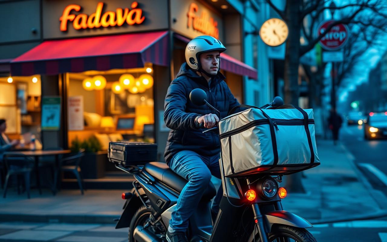 A food delivery system connected to the rest of your venue.