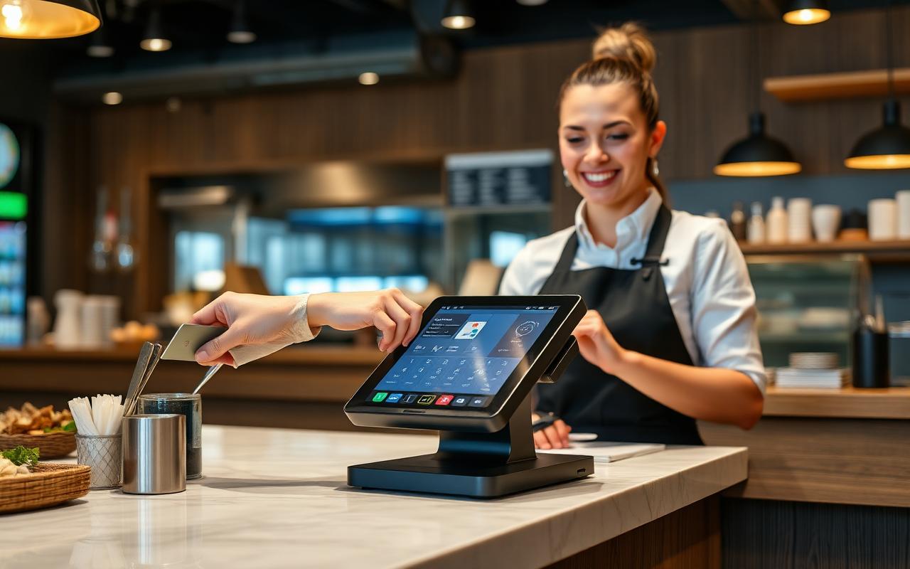 A point of sale built for speed and intelligent service.